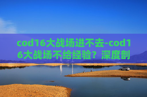 cod16大战场进不去-cod16大战场不给经验？深度剖析策略漏洞与应对思路，理性看待游戏影响