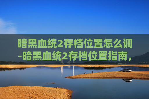 暗黑血统2存档位置怎么调-暗黑血统2存档位置指南，高效管理游戏进度