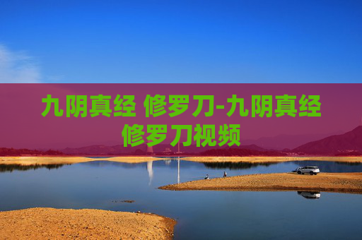 九阴真经 修罗刀-九阴真经修罗刀视频