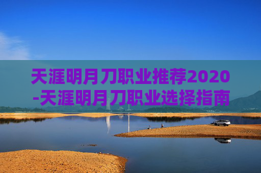 天涯明月刀职业推荐2020-天涯明月刀职业选择指南