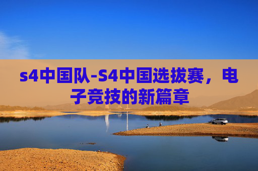 s4中国队-S4中国选拔赛，电子竞技的新篇章