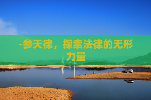 -参天律，探索法律的无形力量