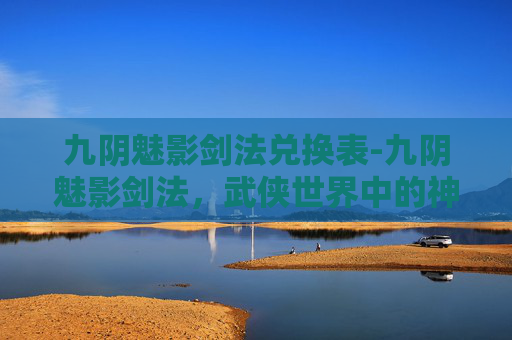 九阴魅影剑法兑换表-九阴魅影剑法，武侠世界中的神秘绝学
