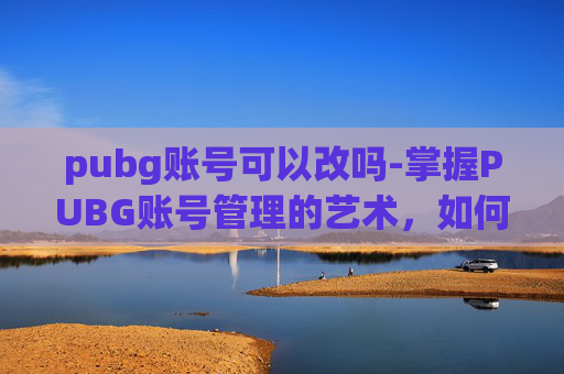 pubg账号可以改吗-掌握PUBG账号管理的艺术，如何安全地修改你的游戏账户